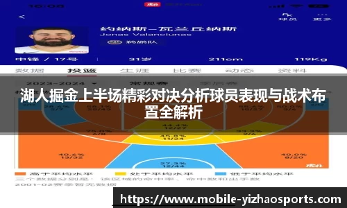 湖人掘金上半场精彩对决分析球员表现与战术布置全解析